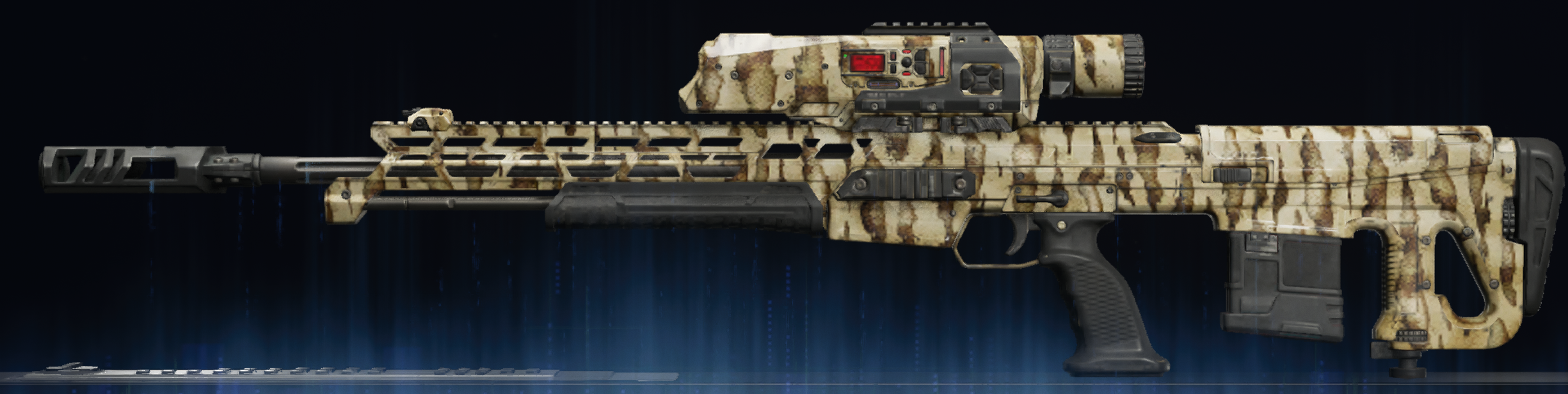 Rendu du camouflage Tyran sur VS Recon